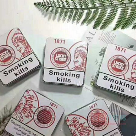 LUCKY STRIKE印度安红白好彩