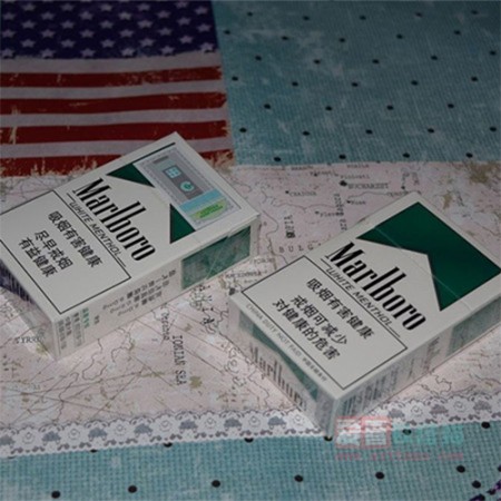 Marlboro中免白绿万宝路