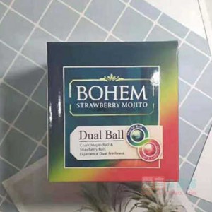 BOHEM宝恒鸡尾酒草莓双爆铁盒装 