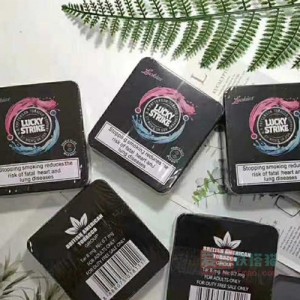LUCKY STRIKE好彩蓝莓双爆铁盒装
