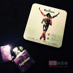 Marlboro日免MJ万宝路双爆特别版铁盒