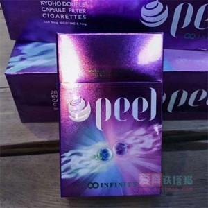 PEEL百乐蓝莓葡萄双爆珠